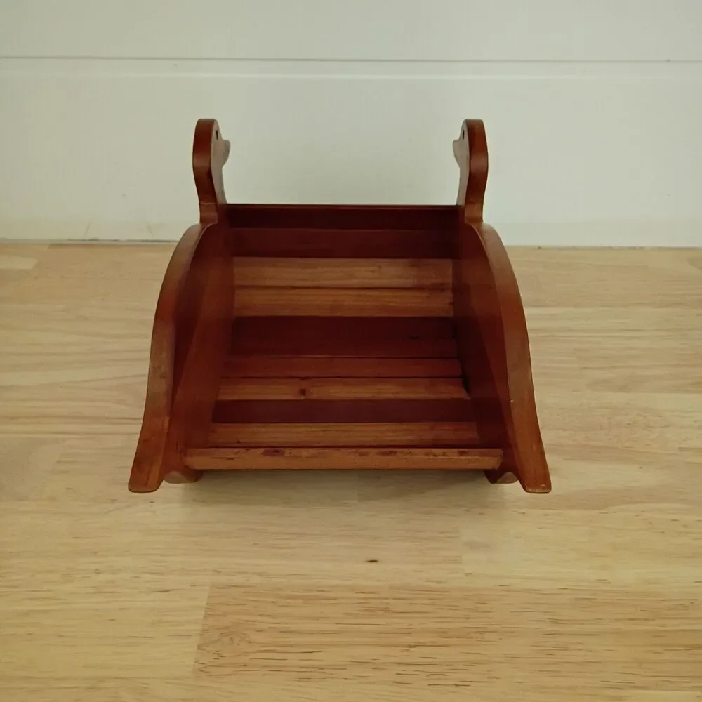 Vintage Wooden Duck Napkin Holder Versatile Farmhouse Country Decor